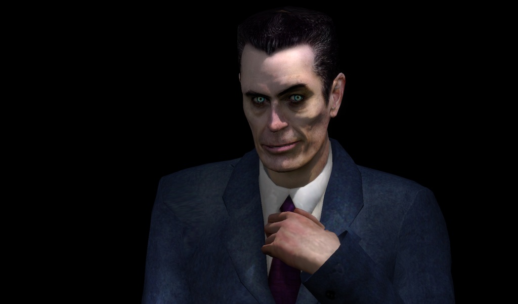 half-life, g-man, 