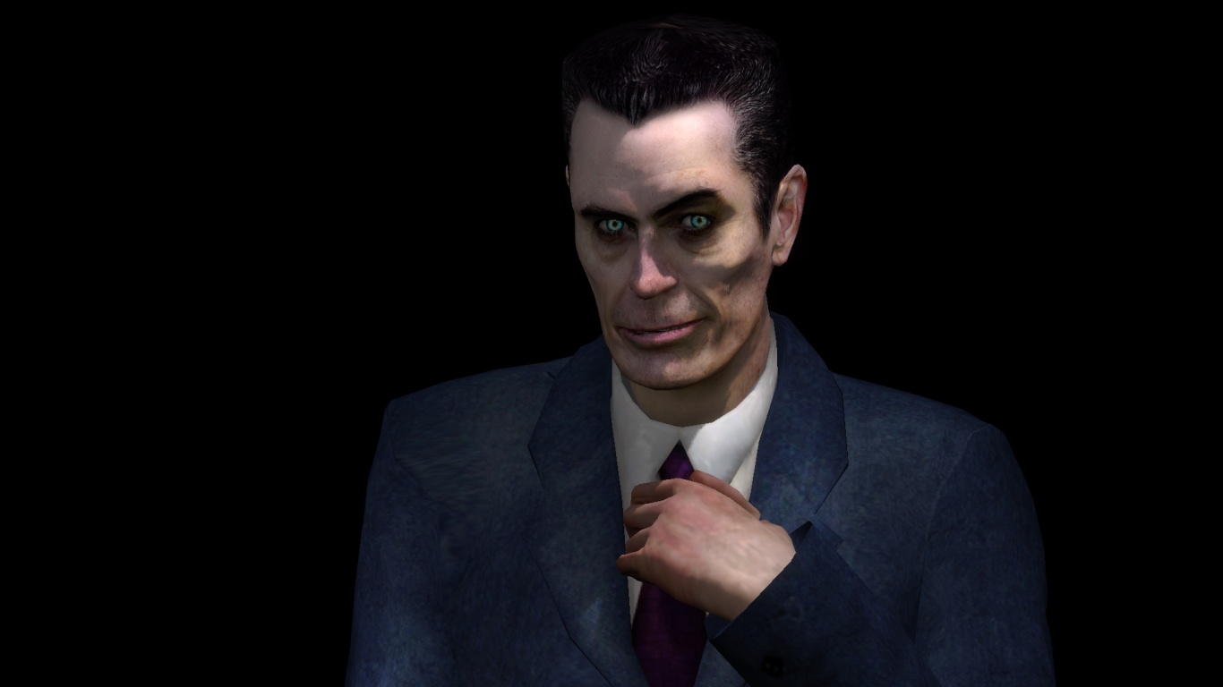 half-life, g-man, 
