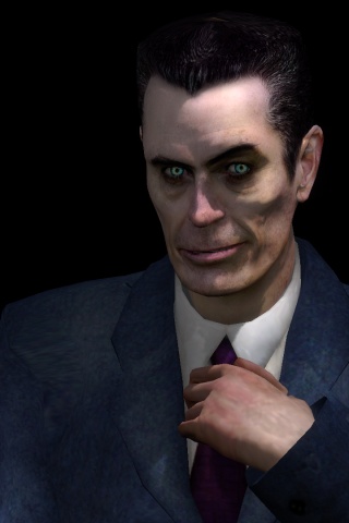 half-life, g-man, 