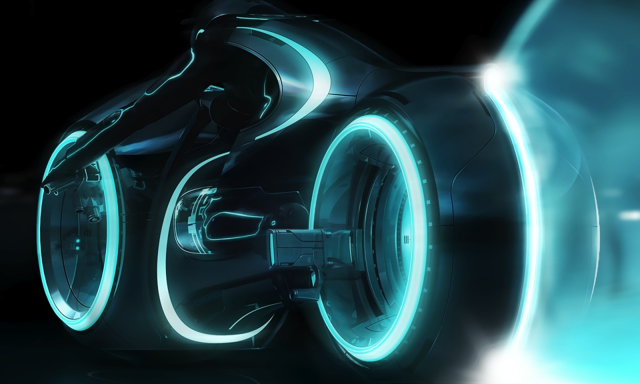 Tron Legacy светоцикл